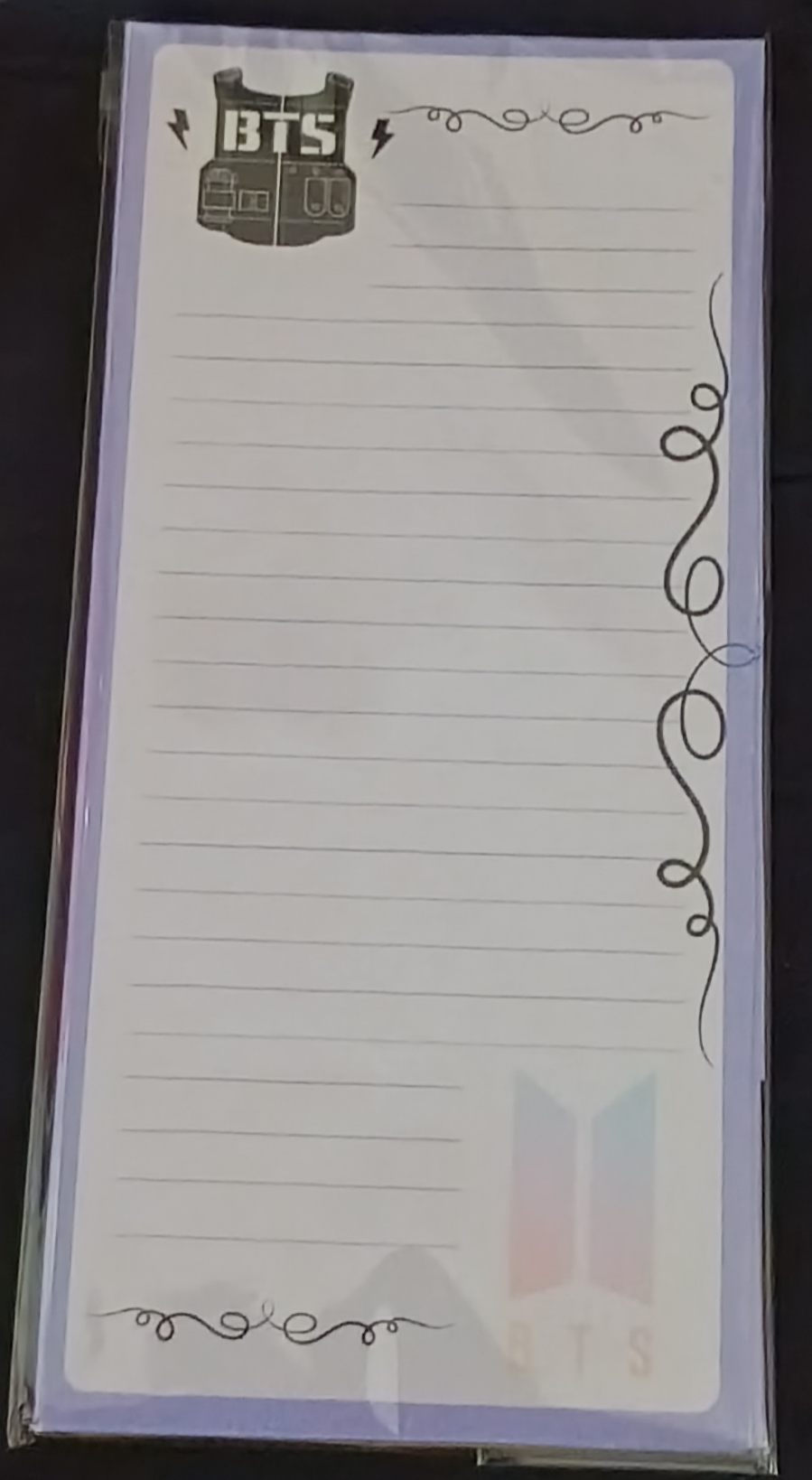BTS Notepad