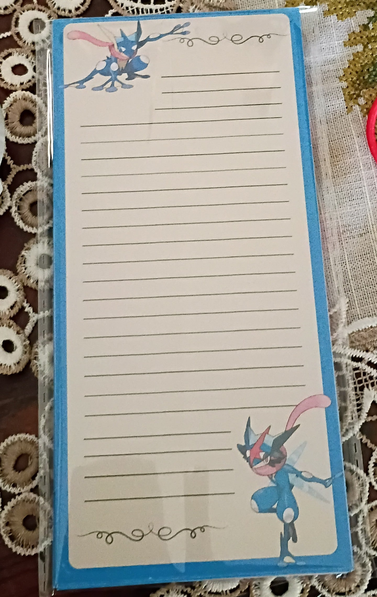 Greninja Notepad