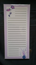 Purple Plants Notepad