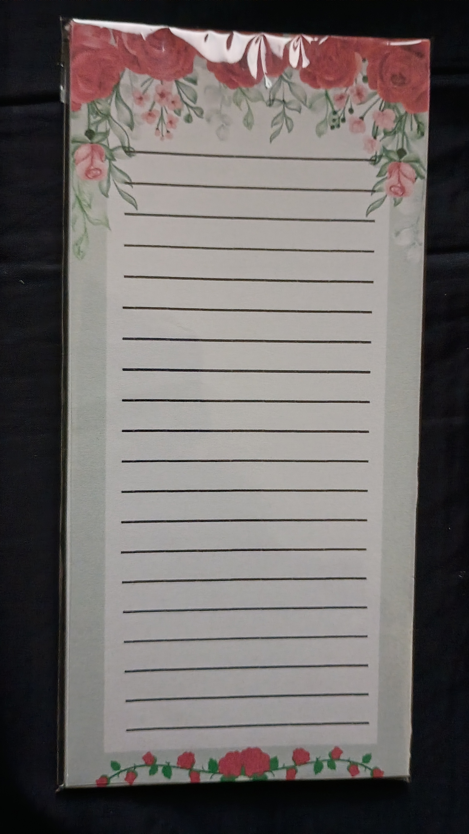 Roses Notepad